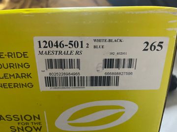 2023 Scarpa Maestrale Touring Ski Boots bike de segunda mano — imagen 2 de 2