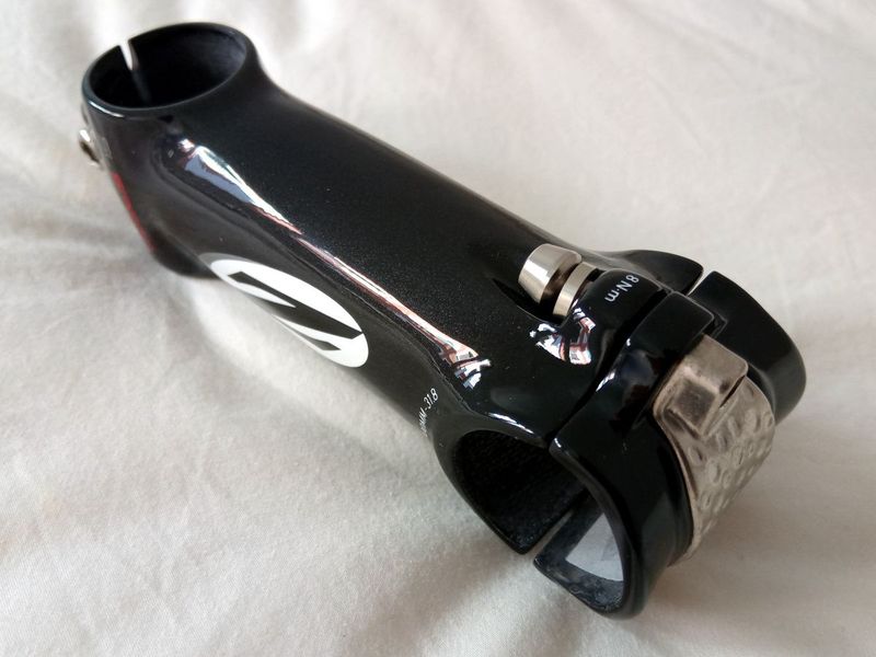 Used Zipp SL Speed Carbon Stem Cockpit