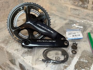 Used Shimano FC-9100-P Drivetrain & Pedals
