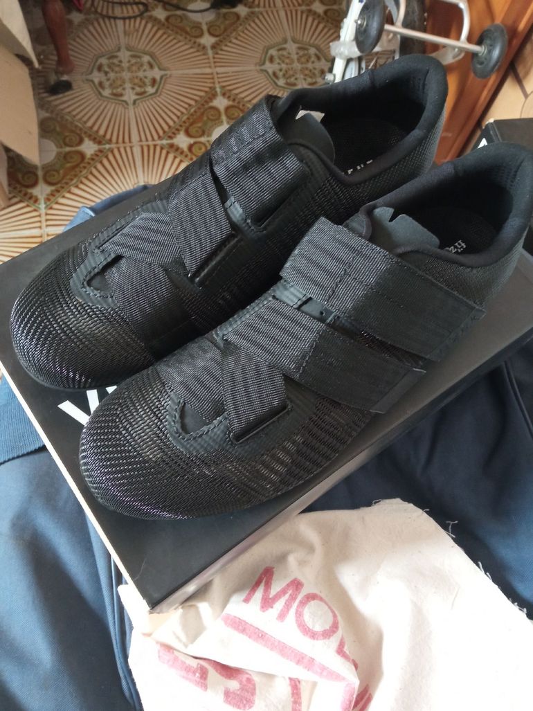Used Fizik Vento Powerstrap R2 Aeroweave Road Cycling Shoe bike — image 4 of 7