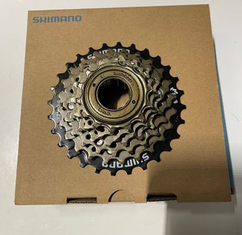 Used Shimano MF-TZ500 6-Speed Freewheel 14-28T bike — image 3 of 3