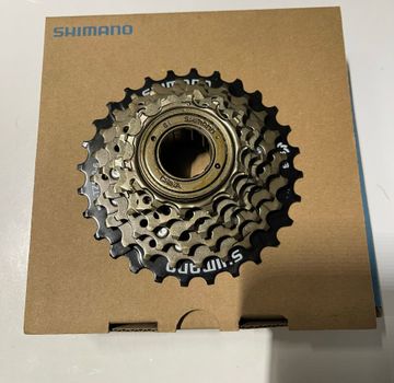 Used Shimano MF-TZ500 6-Speed Freewheel 14-28T bike — image 3 of 3