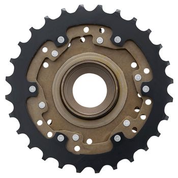 Used Shimano MF-TZ500-7 7-Speed Freewheel 14-28T bike — image 2 of 3