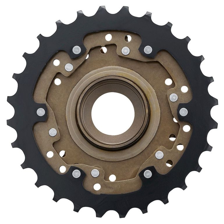 Used Shimano MF-TZ500-7 7-Speed Freewheel 14-28T bike — image 2 of 3
