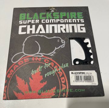 Used Blackspire Snaggletooth 4-Bolt 76mm BCD 34T bike — image 3 of 3