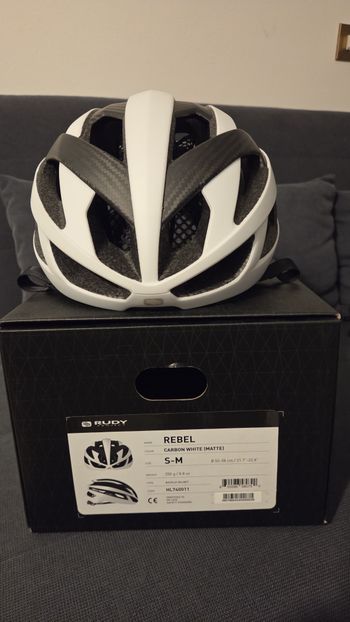 Rudy project, Rebel Carbon White Matte Helmet