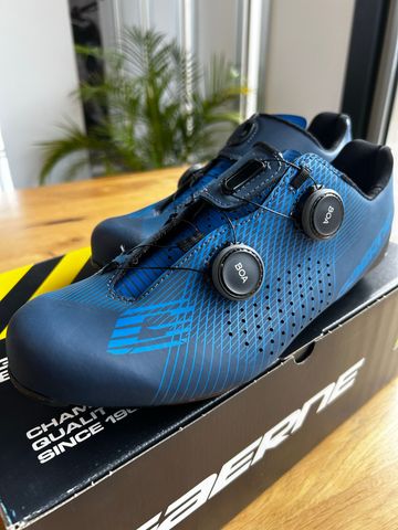 Used 2024 Gaerne FUGA Matt Blue Cycling Shoes