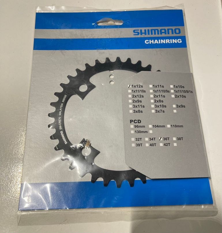 Used Shimano Steps CRE70-12-B Corona 36 Denti 12V DM - Nero bike — image 2 of 2