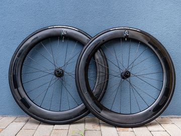 HED. HED V62 Pro Disc Brake Wheelset Wheels usato