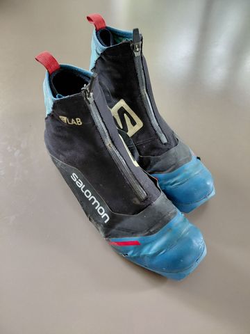 Used Salomon Slab PT42 Crosscountry Ski Shoes 2022 Crosscountry