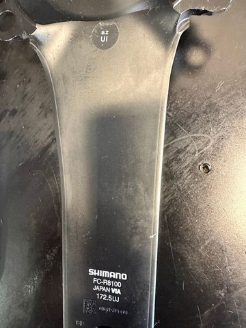 2025 Shimano Ultegra FC-R8100 12-speed Crankset 175mm bike d'occasion — image 3 sur 6