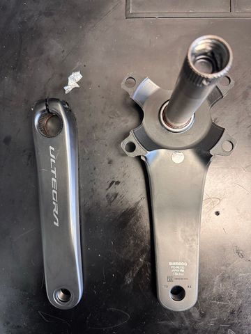 2025 Shimano Ultegra FC-R8100 12-speed Crankset 175mm bike d'occasion — image 6 sur 6
