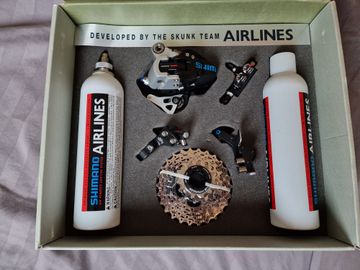 Used Shimano airlines no. 165 Groupset