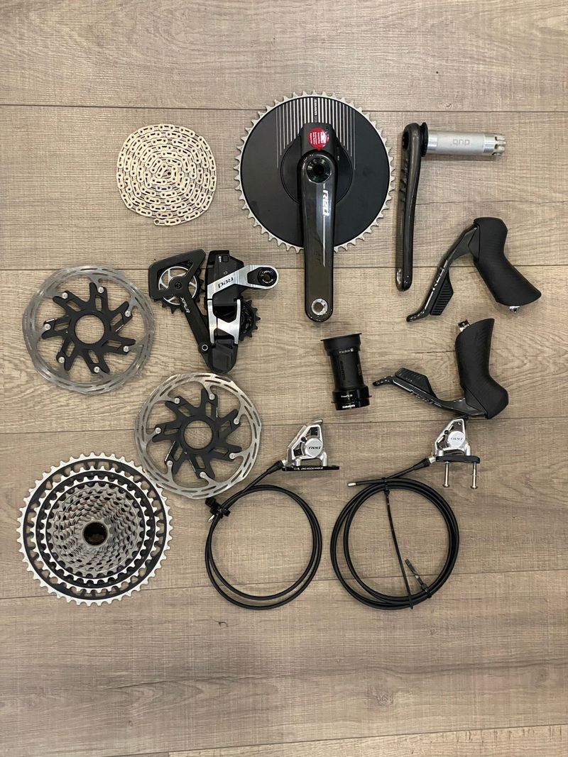 Brugt 2026 SRAM Red AXS XPLR 13s FULL GROUPSET Groupset