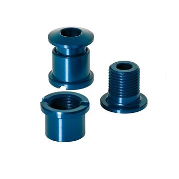 Xlc Viti per corona set di 5 pezzi blu Drivetrain & Pedals de segunda mano
