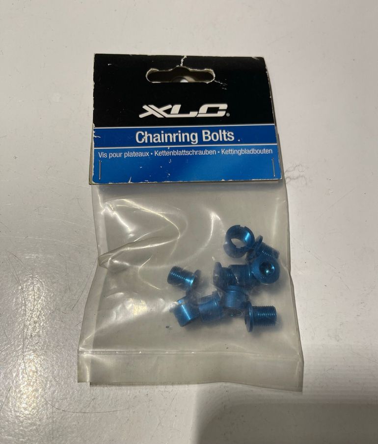 Used Xlc Viti per corona set di 5 pezzi blu bike — image 2 of 2