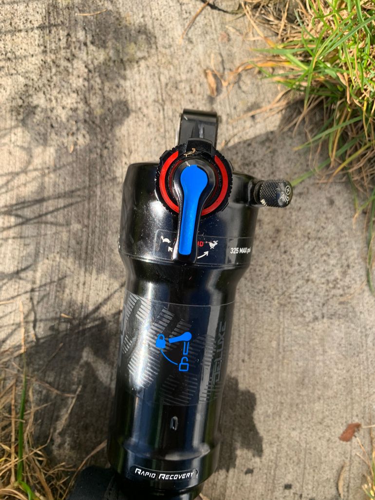 Amortisseur Rockshox Deluxe Select+ RT 230x60 Pour VTT - Noir, Air