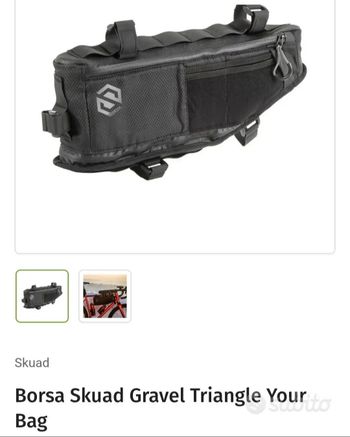 Used 2024 Skuad Triangle Frame Bag Black bike — image 1 of 2