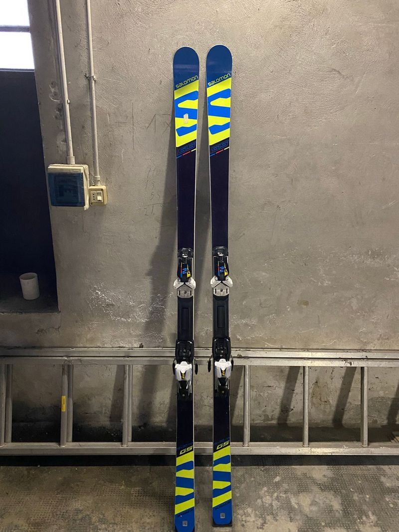 2019 Salomon S/Race Prime GS 188 30m Skiing & Skitouring usato