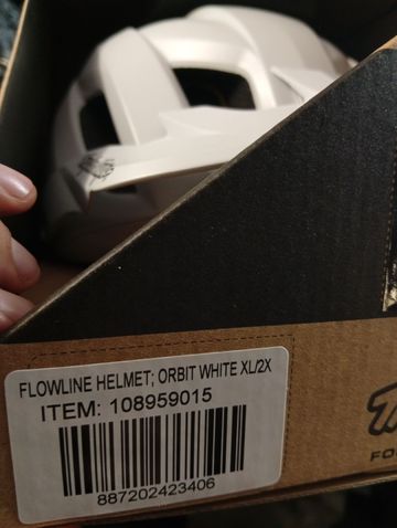 Used Troy Lee Designs Casco Enduro MTB Flowline Orbit MIPS Bianco XL/XXL bike — image 12 of 15