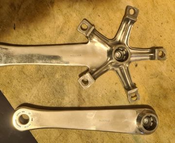 Brugt Shimano Dura-Ace FC-7700 Crankset bike — billede 2 af 8