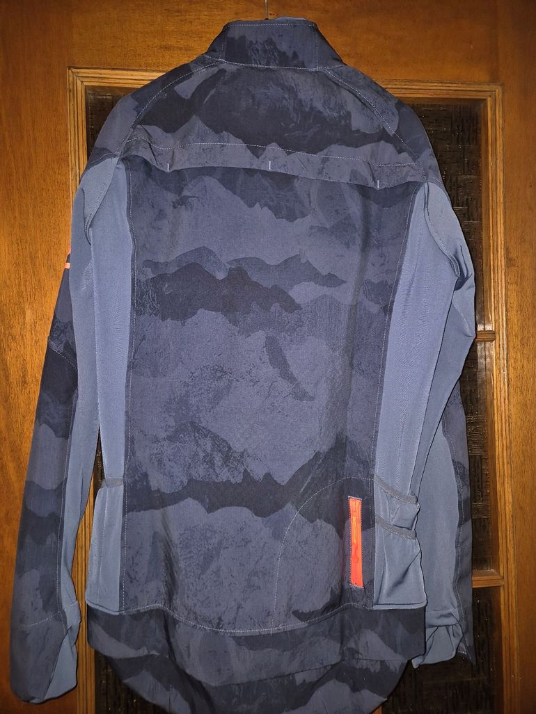 Used Rockrider ST 500 Giacca invernale MTB uomo blu bike — image 3 of 5