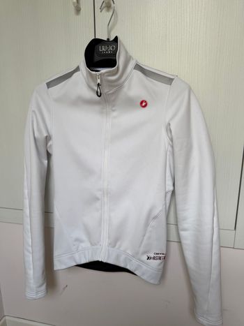 Castelli, giacca donna Espresso Air Bianca XS