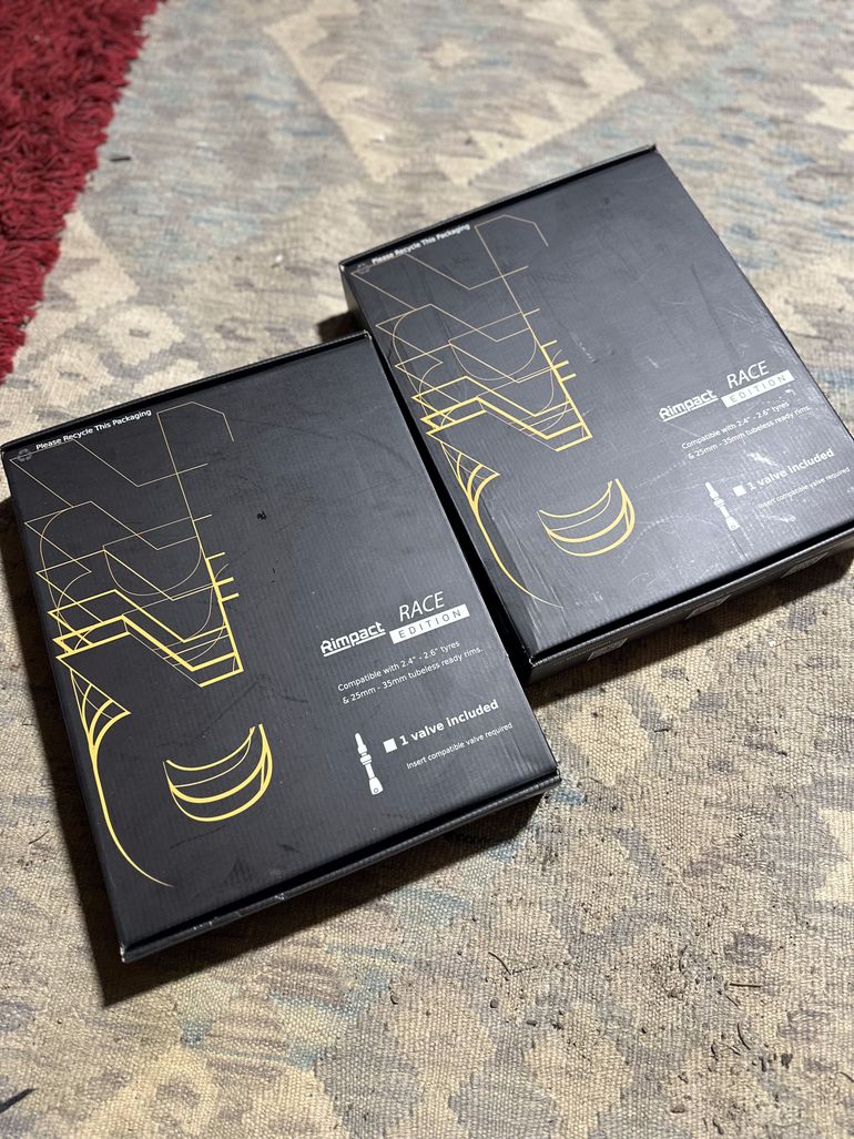 Used Rimpact Race edition Tyre inserts 2025 bike — image 1 of 4