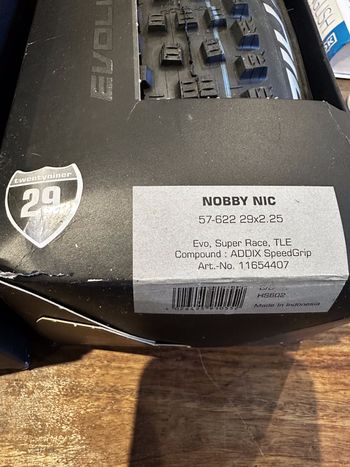 Used Schwalbe Nobby Nic & Wicked Will MTB Tires 2025 bike — image 3 of 3