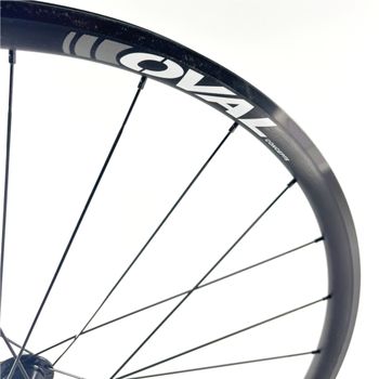 Used Oval Concepts 527 CX Laufrad Vorderrad 28" Alu Drahtreifen 6-Loch Disc bike — image 4 of 4