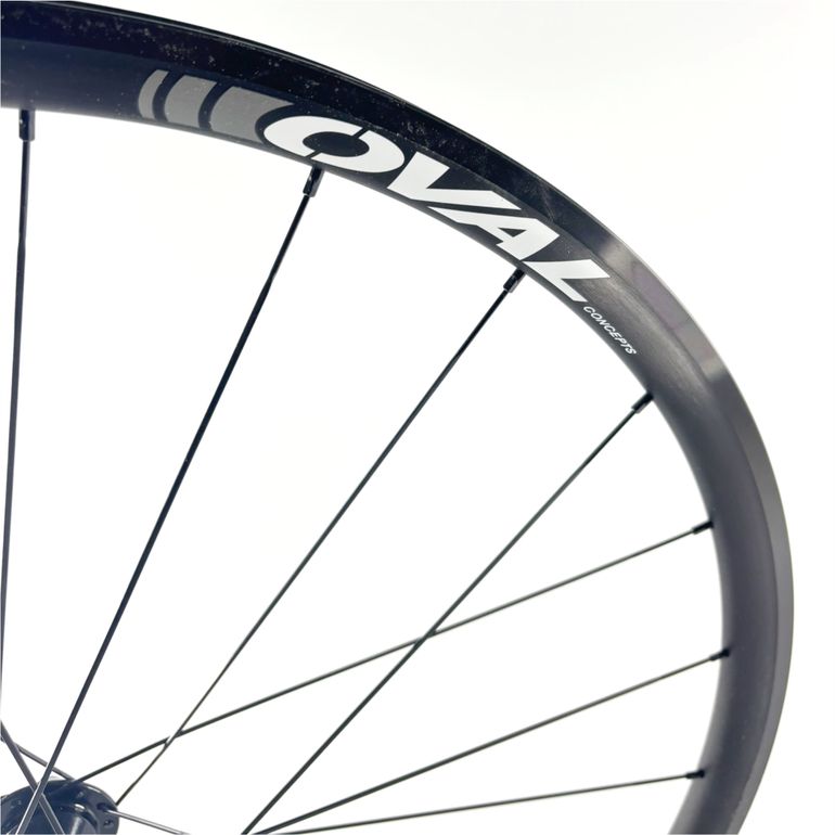 Used Oval Concepts 527 CX Laufrad Vorderrad 28" Alu Drahtreifen 6-Loch Disc bike — image 4 of 4