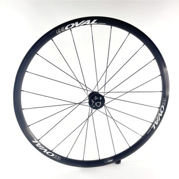 Gebrauchtes Oval Concepts 527 CX Laufrad Vorderrad 28" Alu Drahtreifen 6-Loch Disc Wheels