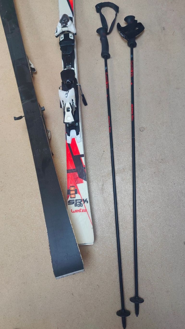 Używany 2015 Wedze SRX 800 Skis with Boost Bindings bike — zdjęcie 4 z 8