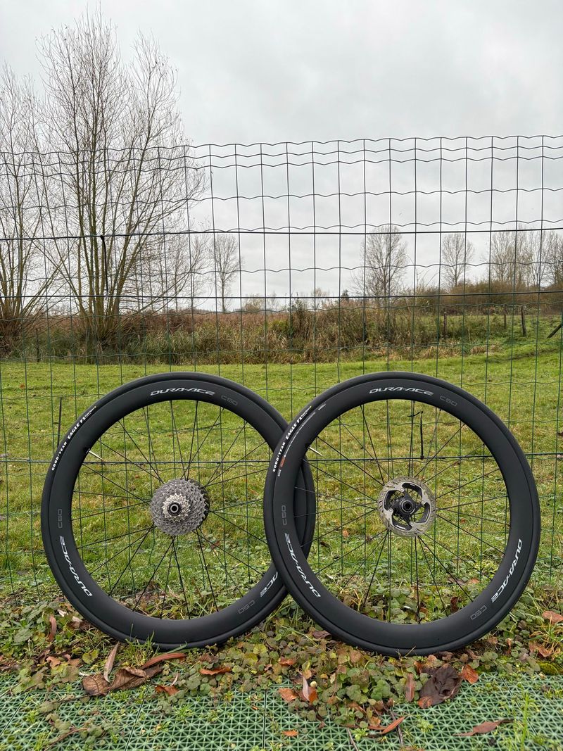 Used 2025 Shimano Dura-Ace C50 Carbon Wheelset Wheels