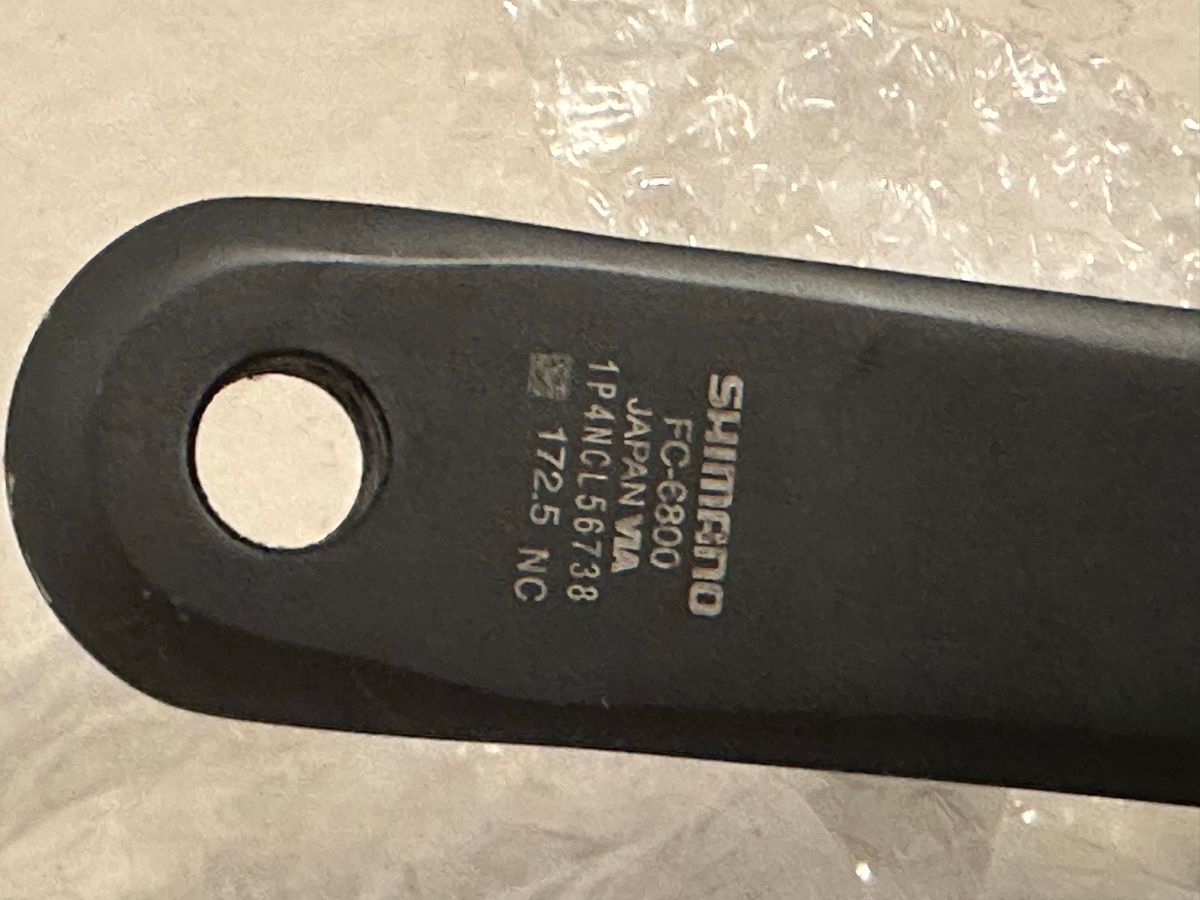 Shimano Ultegra 6800 172.5mm 52/36