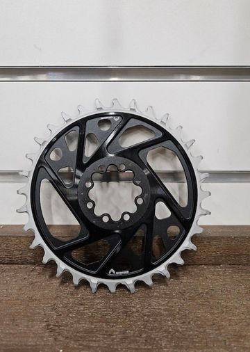 Used 2025 Sram XX Eagle Transmission Direct Mount Chainring Drivetrain & Pedals