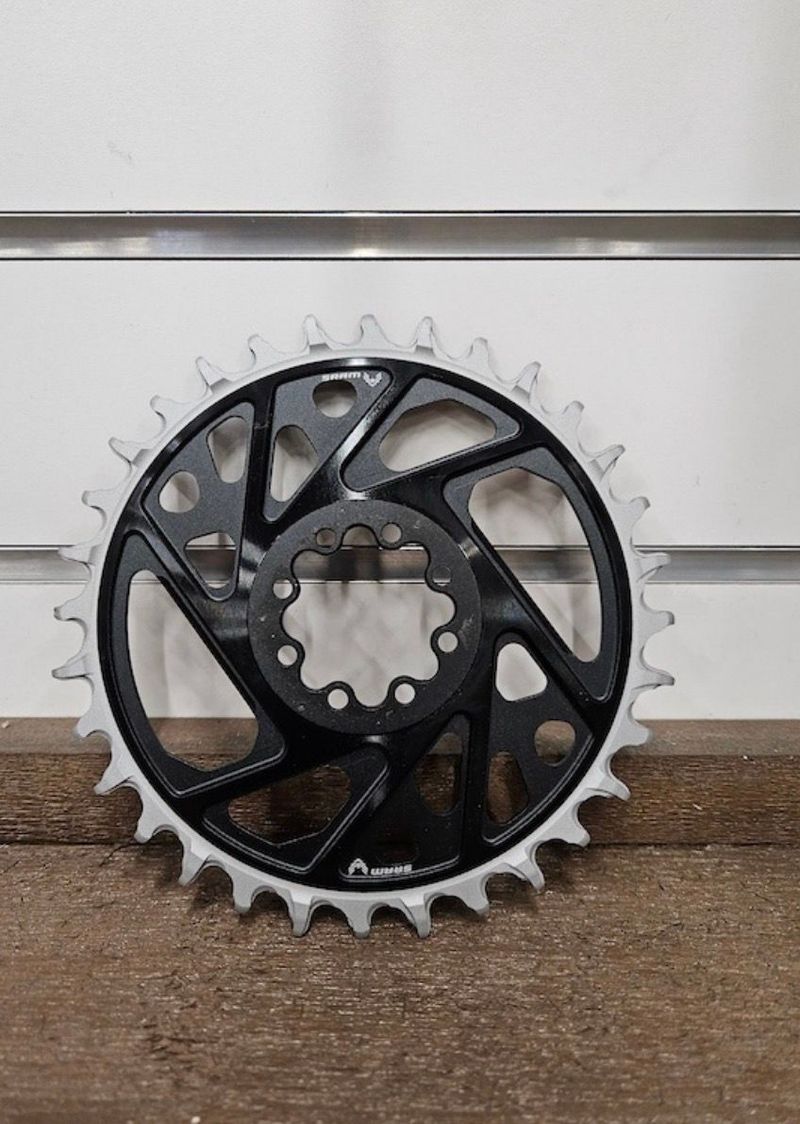 Used 2025 Sram XX Eagle Transmission Direct Mount Chainring Drivetrain & Pedals