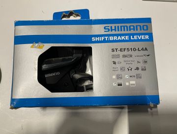 Brugt Shimano Comando/Leva Sinistro Altus 3v Nero ST-EF510 4 Dita bike — billede 2 af 2
