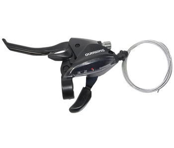 Used Shimano Comando/Leva Sinistro Altus 3v Nero ST-EF510 4 Dita bike