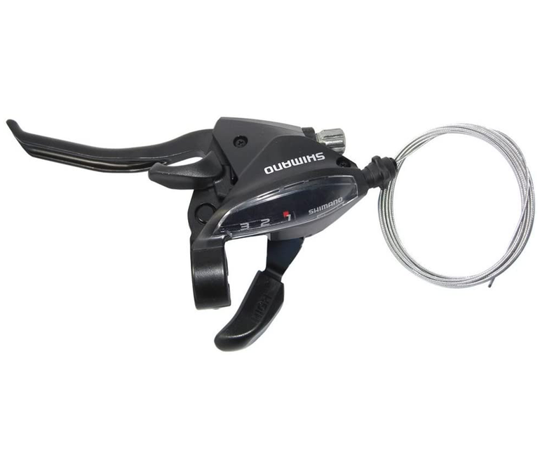 Used Shimano Comando/Leva Sinistro Altus 3v Nero ST-EF510 4 Dita bike — image 1 of 2