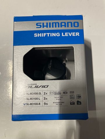 Gebrauchtes Shimano Comando Cambio Destro 9v Alivio SL-M3100-R Rapidfire Plus + Indicatore bike — Bild 2 von 2