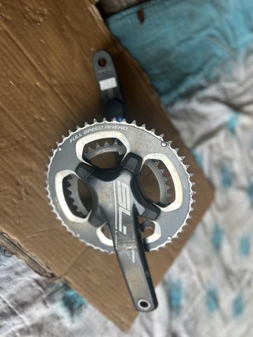 Käytetty Fsa SL-K Light Crankset with Stages SPM1 ANT+ Power Meter 52/36T 175mm bike — kuva 5 / 5