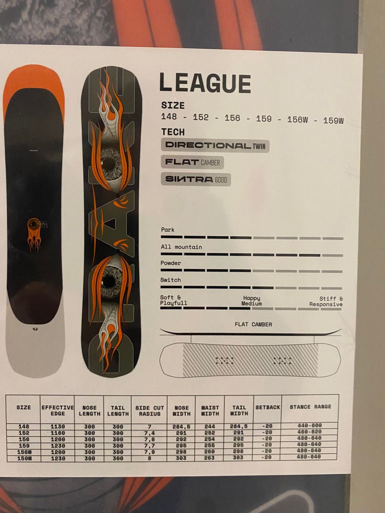 Used Northwave Drake League Snowboard 2025 bike — image 2 of 5