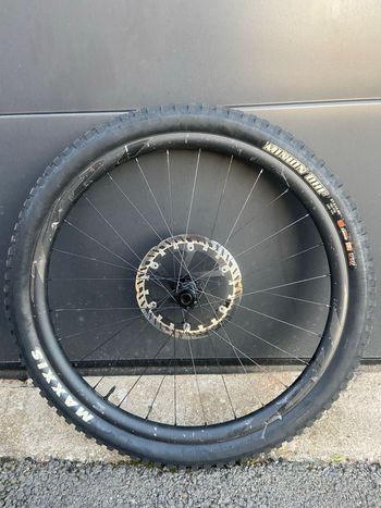 2020, Giant E-TR1 Alu 27.5 Boost 15x110 Front Wheel