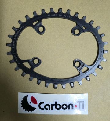 Gebrauchtes 2020 Carbon-Ti X-Syncrocam Titanium 32T Drivetrain & Pedals