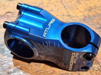 Race Face, Atlas Stem 50mm 31.8mm Clamp Blue