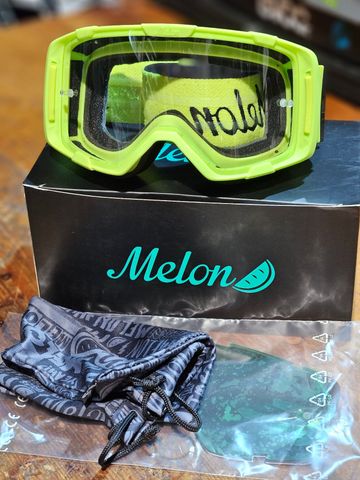 Brugt Melon Optics Goggle Melon - Parker MTB with 2 lenses 2025 Cycling Accessories