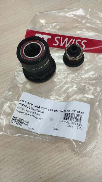 Dt Swiss XDR Hub Body 5x130/135mm Wheels usato