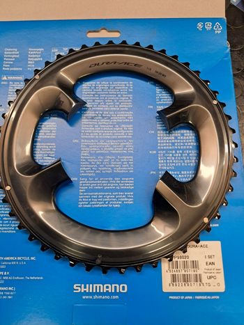 2021, Shimano Dura-Ace FC-R9100 50T Chainring