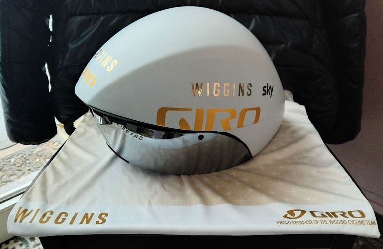 Used Giro Aerohead Ultimate MIPS TT Helmet - Team Wiggins Edition bike — image 9 of 15